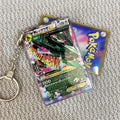Rayquaza-EX Card Quicksand Keychain
