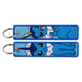 Vaporeon Embroidered Key Tag