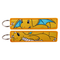 Dragonite Embroidered Key Tag