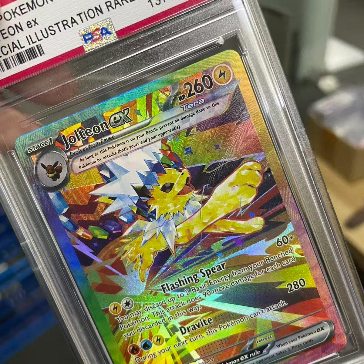 Jolteon ex SIR PSA10