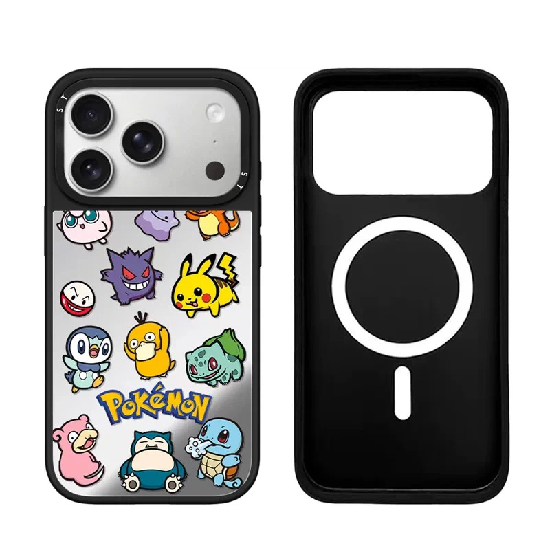 MagSafe Cartoon Mirror Phone Case
