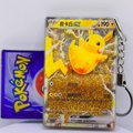 Yellow Card Shaker Keychain