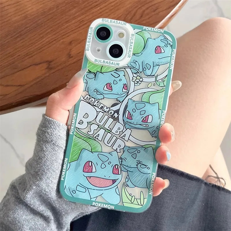 Cute Pokemons Pikachu Phone Case For iPhone