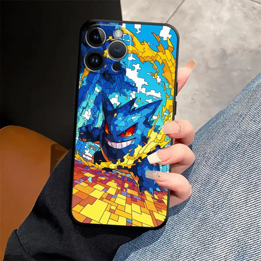 Cute Pikachu Pokemon Phone Case For Apple iPhone