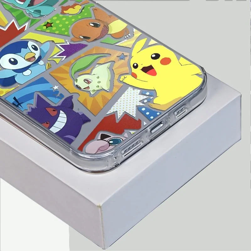 Cute Cartoon Piplup Charmander Phone Case For iPhone