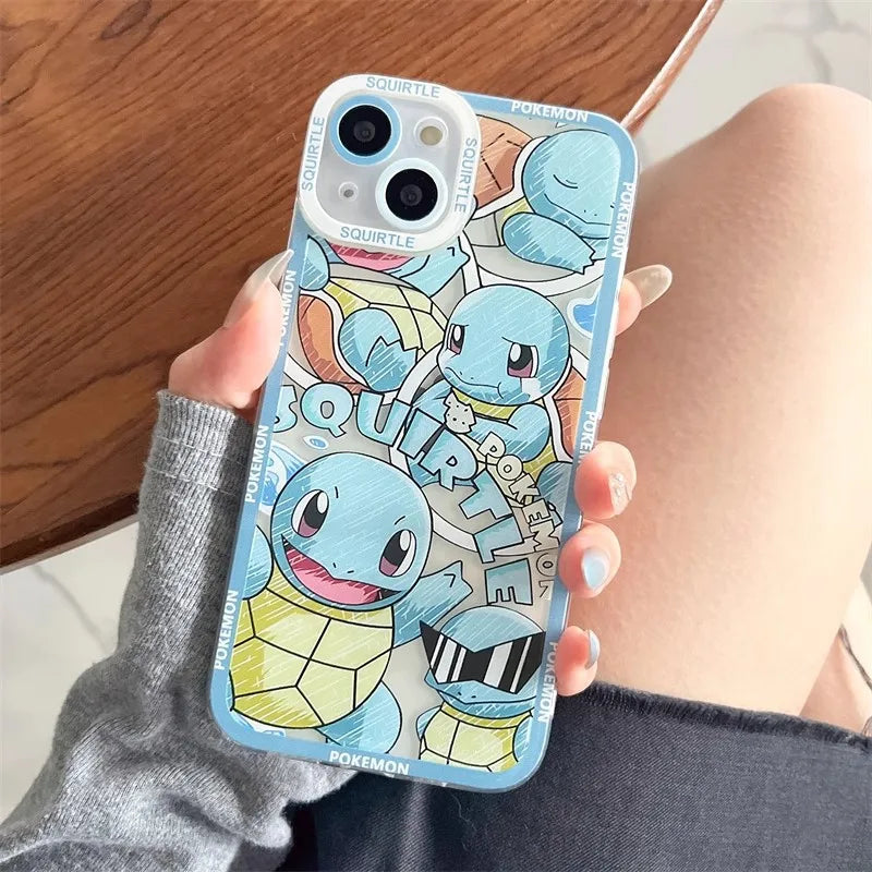 Cute Pokemons Pikachu Phone Case For iPhone